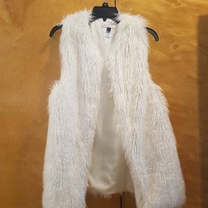 Faux fur vest